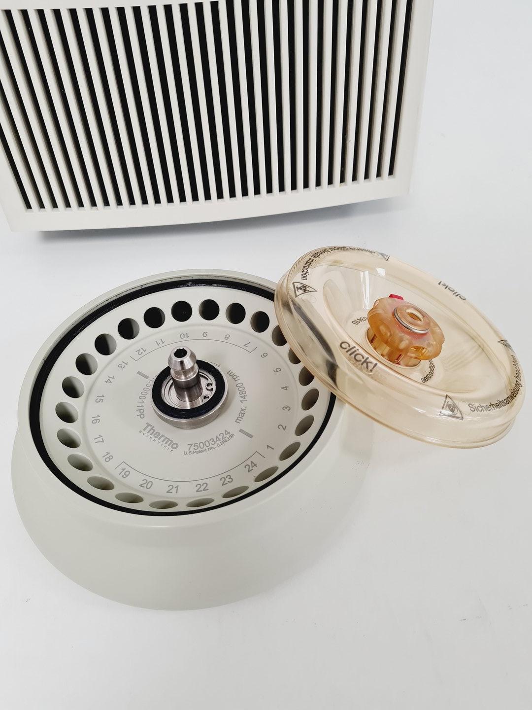 Image of Thermo Scientific Heraeus Fresco 17 Centrifuge & 13000rpm Rotor Lab