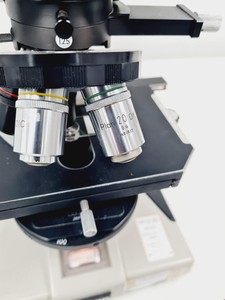 Thumbnail image of Nikon Optiphot Microscope, Model H-III, FDX-35, HBO 100W, 5 x Objectives Lab