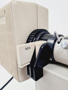 Thumbnail image of Nikon Optiphot Microscope, Model H-III, FDX-35, HBO 100W, 5 x Objectives Lab