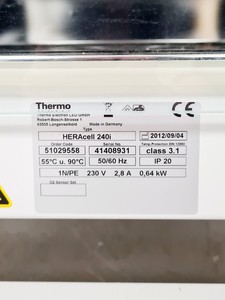 Thumbnail image of Thermo Scientific HERAcell 240i CO2 Incubator Lab