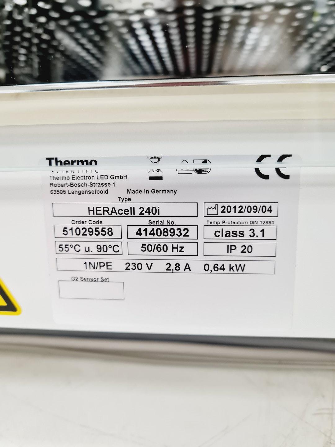 Image of Thermo Scientific Heracell 240i CO2 Incubator Lab Spares/Repairs