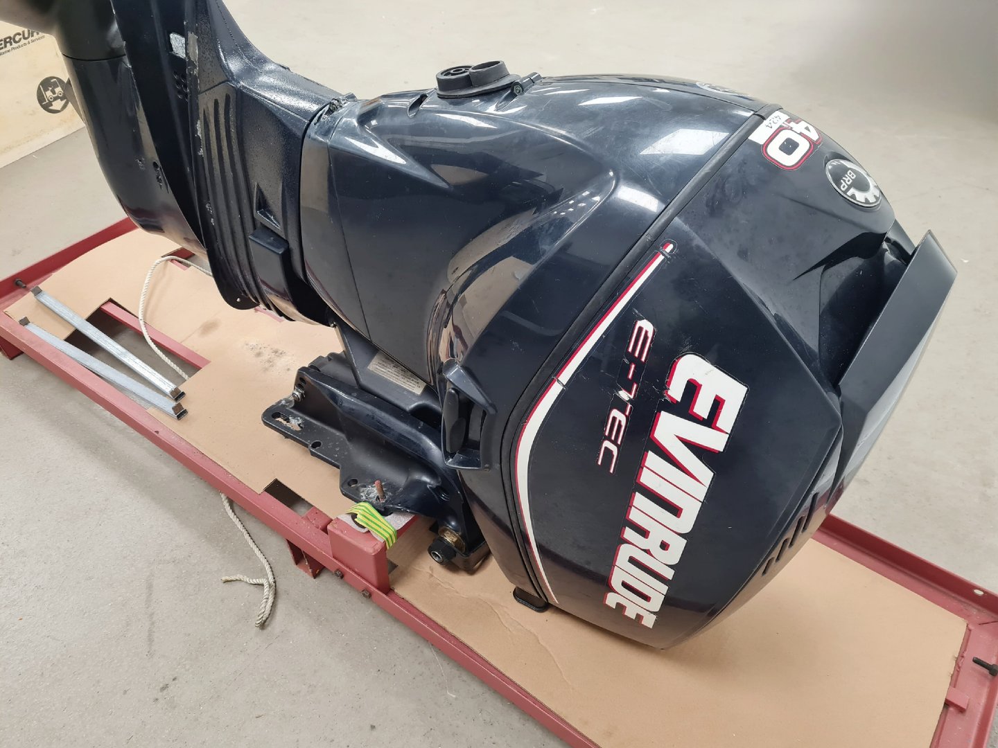 Image of Evinrude E-Tec 40hp E40DPLAAA Outboard Boat Engine