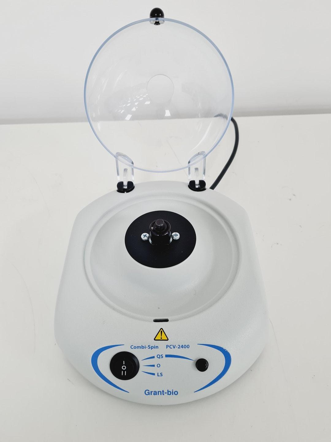 Lab Combi Grant-Bio Combi-Spin PCV-2400 Centrifuge & Tubes Lab