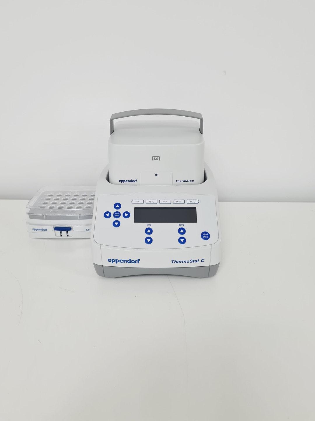Image of Eppendorf ThermoStat C with ThermoTop and 1.5 mL & 0.5 mL Thermoblocks