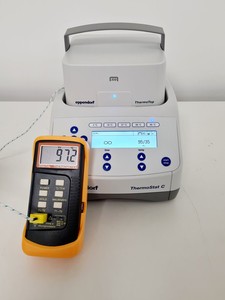 Thumbnail image of Eppendorf ThermoStat C with ThermoTop and 1.5 mL & 0.5 mL Thermoblocks
