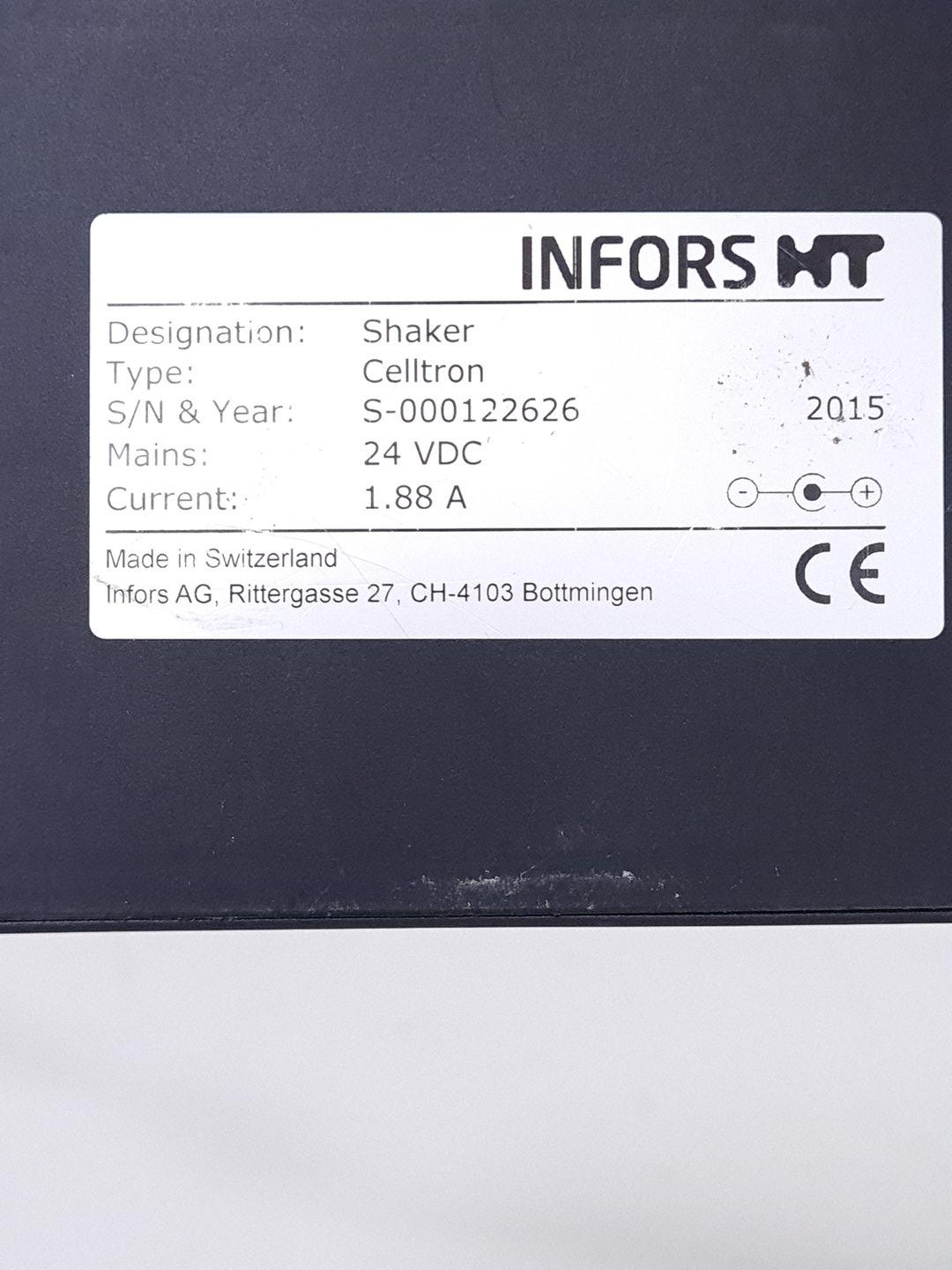 Image of Infors HT Celltron Laboratory Platform Shaker Lab