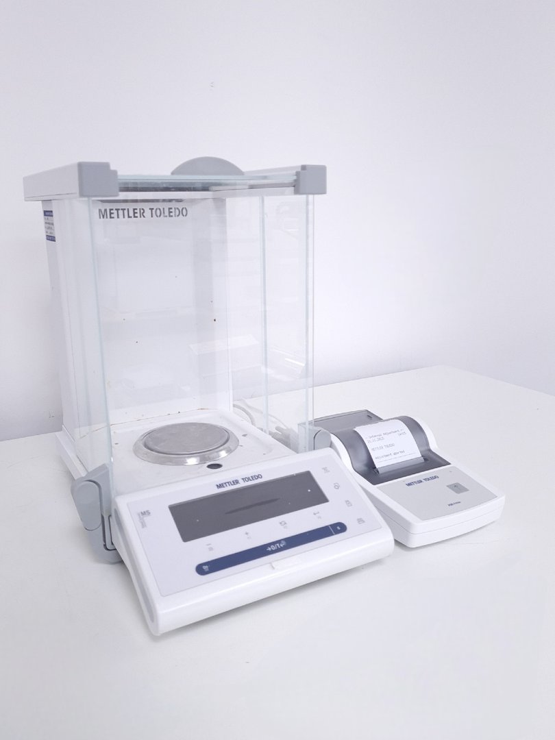 Image of Mettler Toledo MS105DU NewClassic MF Precision Scales & P25 Printer Lab