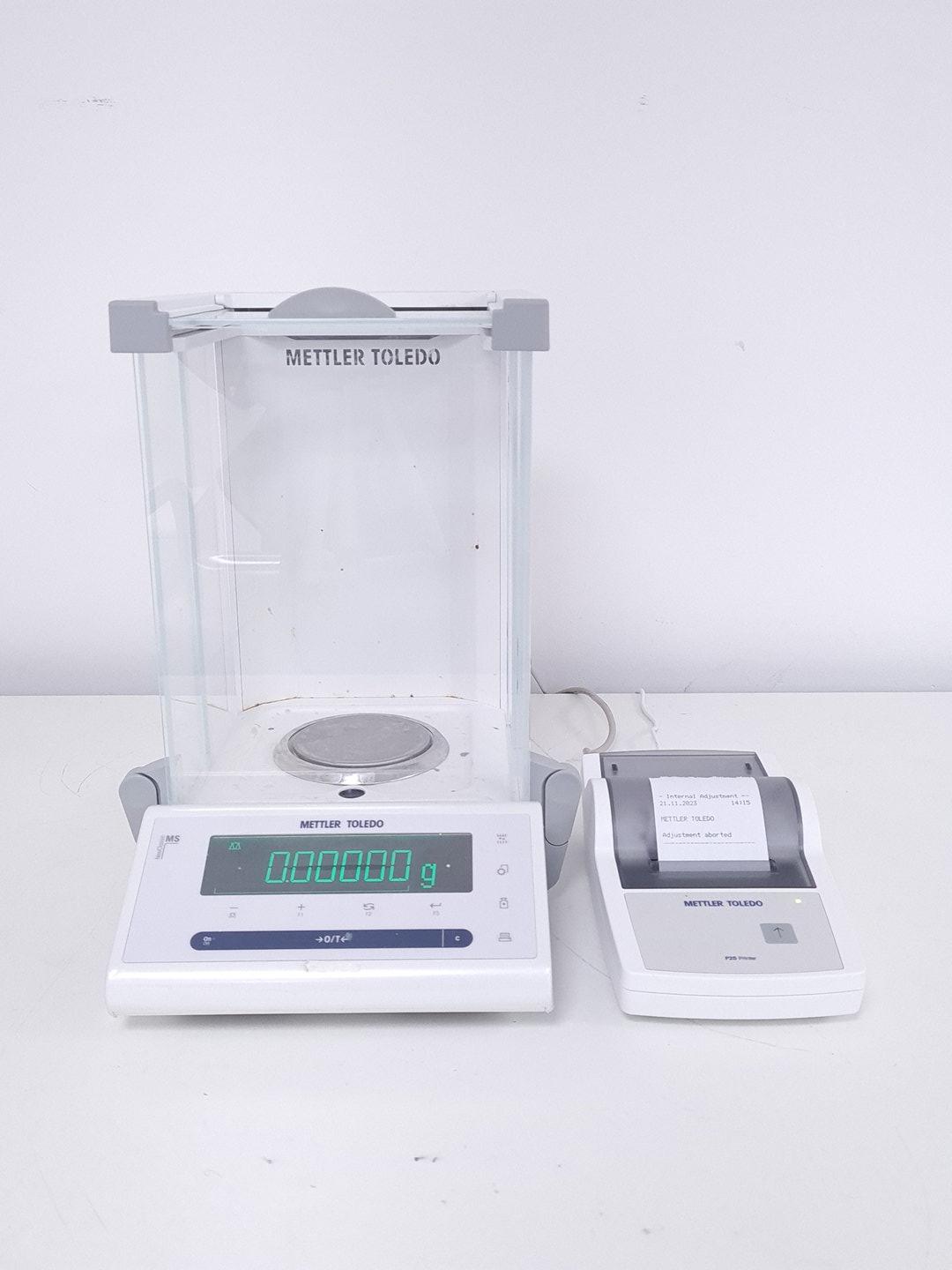 Image of Mettler Toledo MS105DU NewClassic MF Precision Scales & P25 Printer Lab
