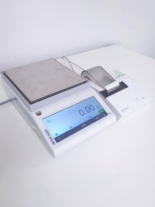 Thumbnail image of Mettler Toledo MS6002TS/00 Precision Laboratory Balance Scales & RS-P42 Printer