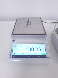 Thumbnail image of Mettler Toledo MS6002TS/00 Precision Laboratory Balance Scales & RS-P42 Printer 