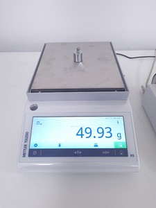 Thumbnail image of Mettler Toledo MS6002TS/00 Precision Laboratory Balance Scales & RS-P42 Printer 