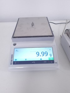 Thumbnail image of Mettler Toledo MS6002TS/00 Precision Laboratory Balance Scales & RS-P42 Printer