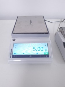 Thumbnail image of Mettler Toledo MS6002TS/00 Precision Laboratory Balance Scales & RS-P42 Printer 
