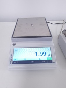 Thumbnail image of Mettler Toledo MS6002TS/00 Precision Laboratory Balance Scales & RS-P42 Printer 