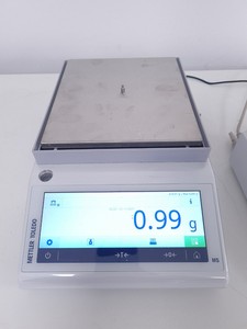 Thumbnail image of Mettler Toledo MS6002TS/00 Precision Laboratory Balance Scales & RS-P42 Printer 