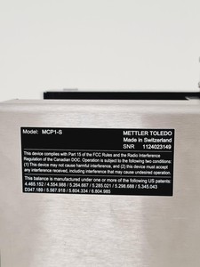 Thumbnail image of Mettler Toledo MCP105 MCP1-S Pipette Calibration Workstation with Accessories 