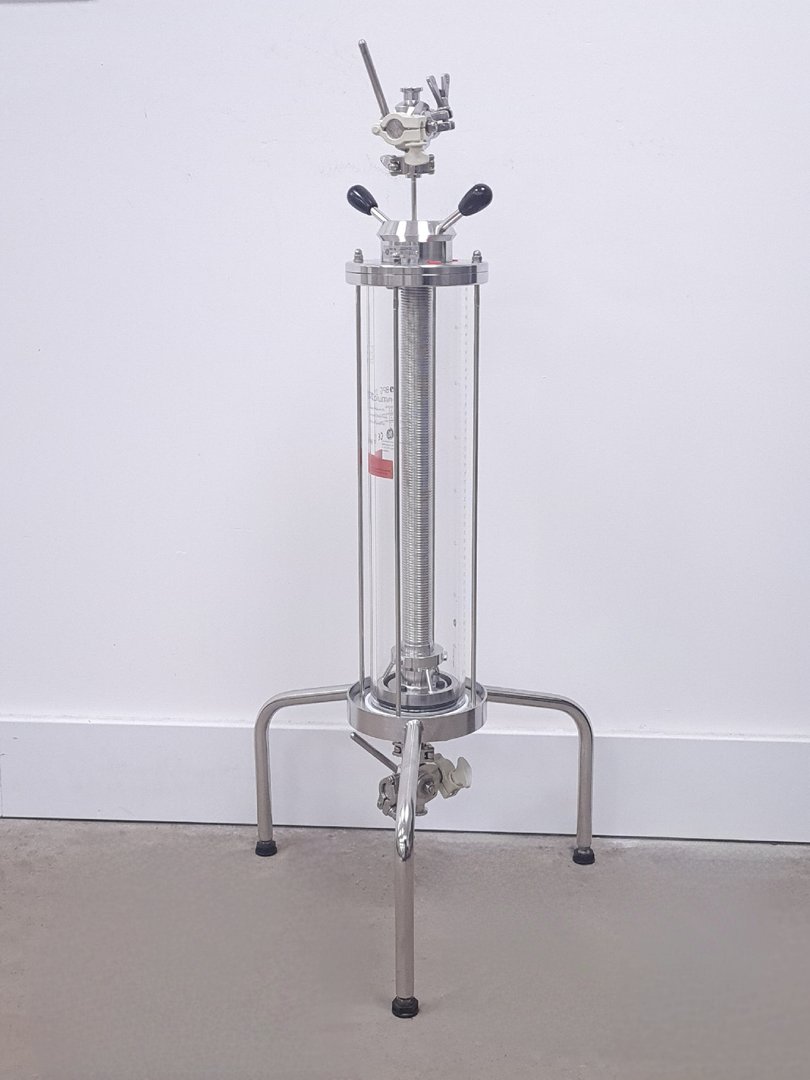 Image of GE Lifescience BioProcess Glass Chromatography Column BPG 100/500