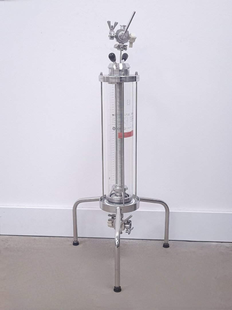 Image of GE Lifescience BioProcess Glass Chromatography Column BPG 100/500
