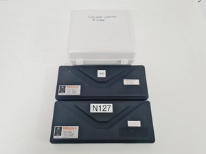 Thumbnail image of 2 x Mitutoyo Absolute AOS Digimatic Calipers with DP-1 VR Mini-Processor