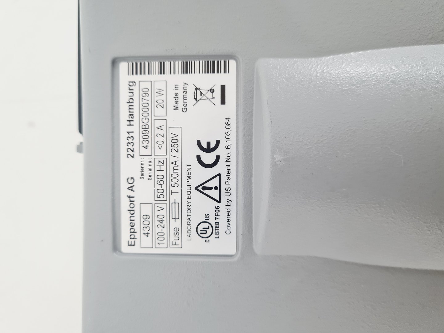 Image of Eppendorf 4309 Eporator Electroporator Lab
