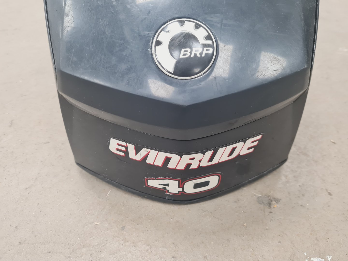 Image of Evinrude E-Tec 40hp E40DPLIIS Outboard Boat Engine (Missing Propeller)