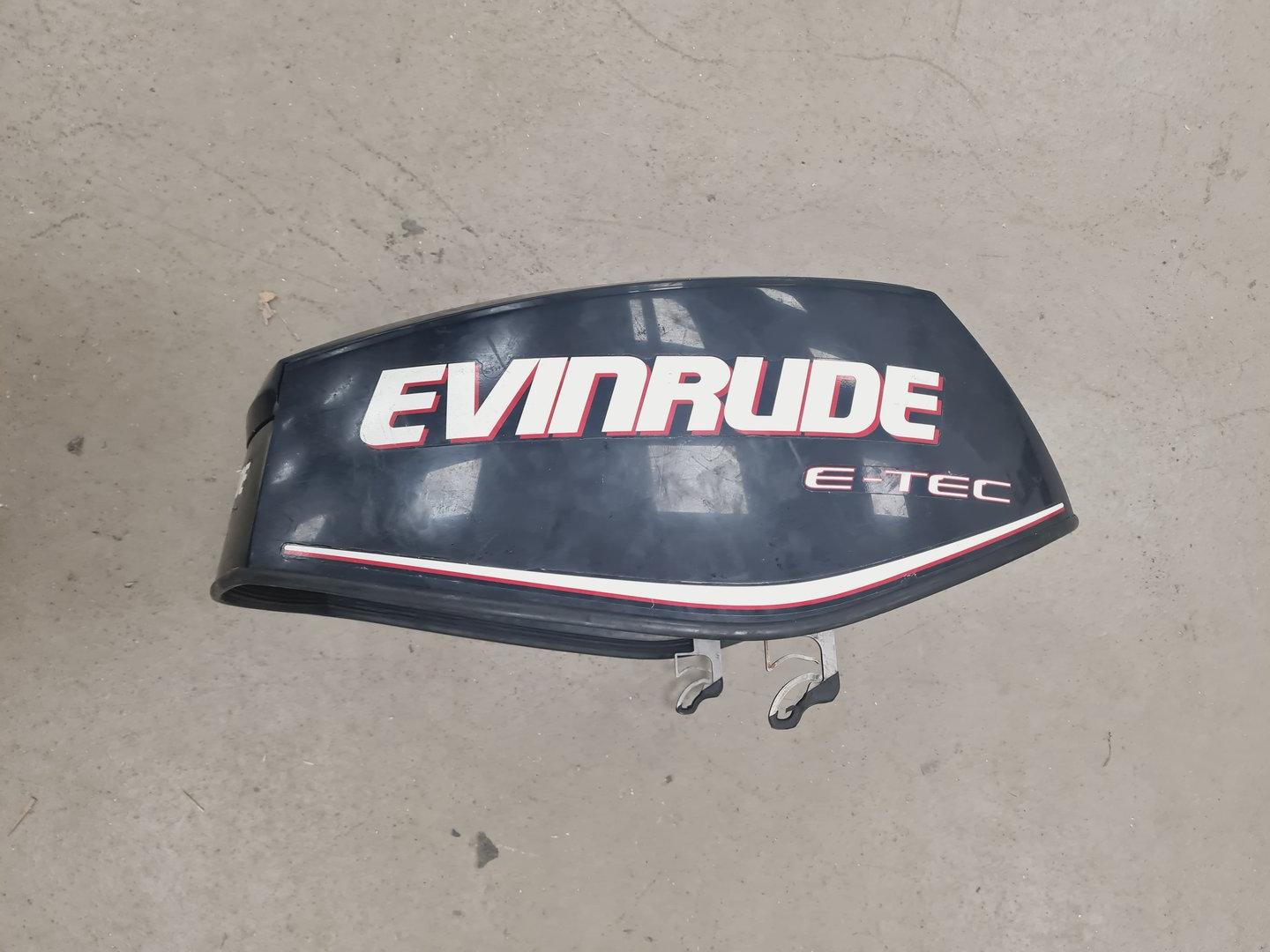 Image of Evinrude E-Tec 40hp E40DPLIIS Outboard Boat Engine (Missing Propeller)