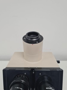 Thumbnail image of Olympus BH-2 Compound Microscope with 4 x Objectives Lab