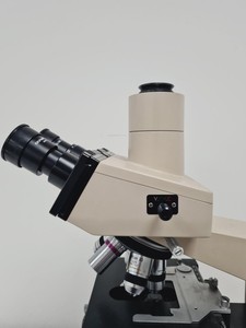 Thumbnail image of Olympus BH-2 Compound Microscope with 4 x Objectives Lab