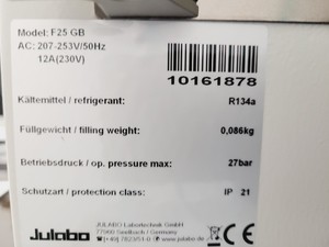 Thumbnail image of Julabo F 25-ED Refrigerated/Heating Circulator Water Bath Lab
