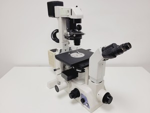 Thumbnail image of Nikon Eclipse TE300 Inverted Fluorescence Microscope System w/ 20x/0.50 Ph1 Lab