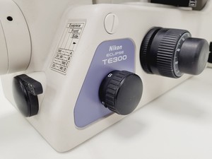 Thumbnail image of Nikon Eclipse TE300 Inverted Fluorescence Microscope System w/ 20x/0.50 Ph1 Lab