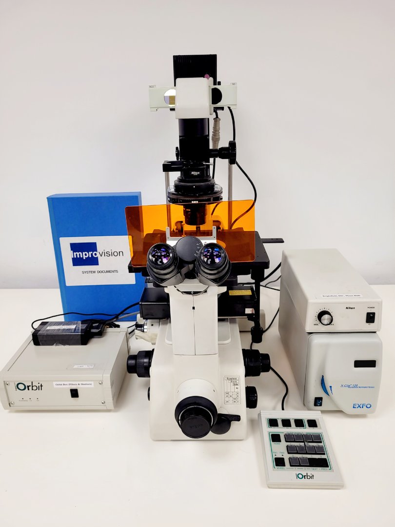 Image of Nikon Eclipse TE300 Inverted Fluorescence Microscope System Lab Spares/Repairs