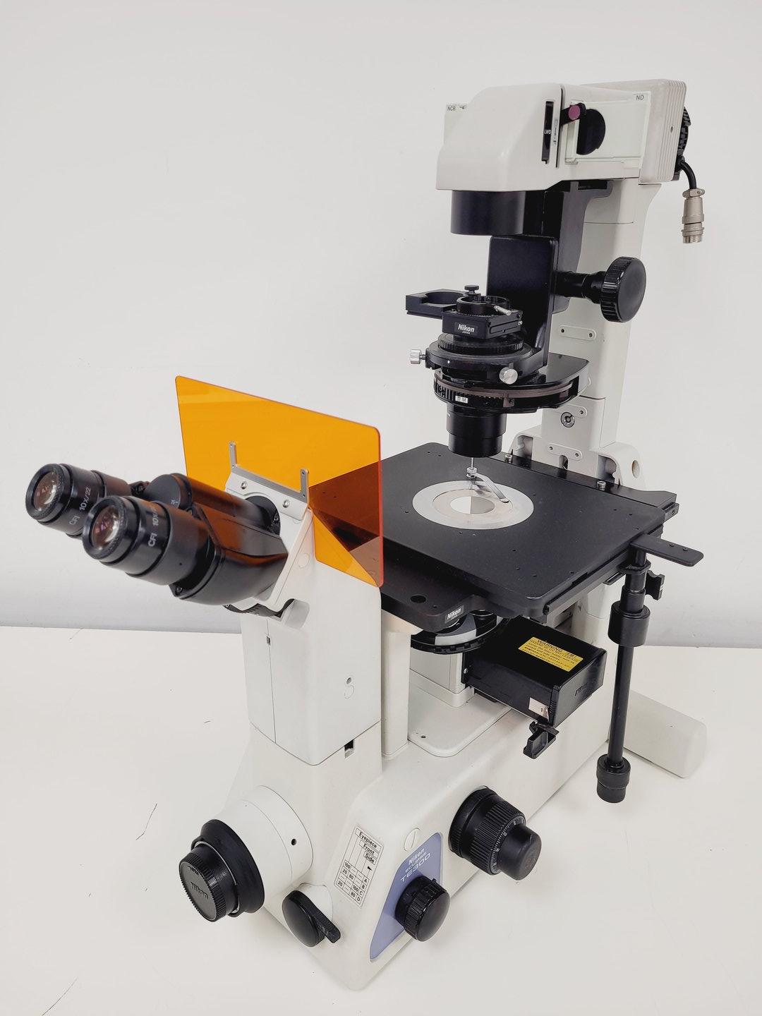 Image of Nikon Eclipse TE300 Inverted Fluorescence Microscope System Lab Spares/Repairs