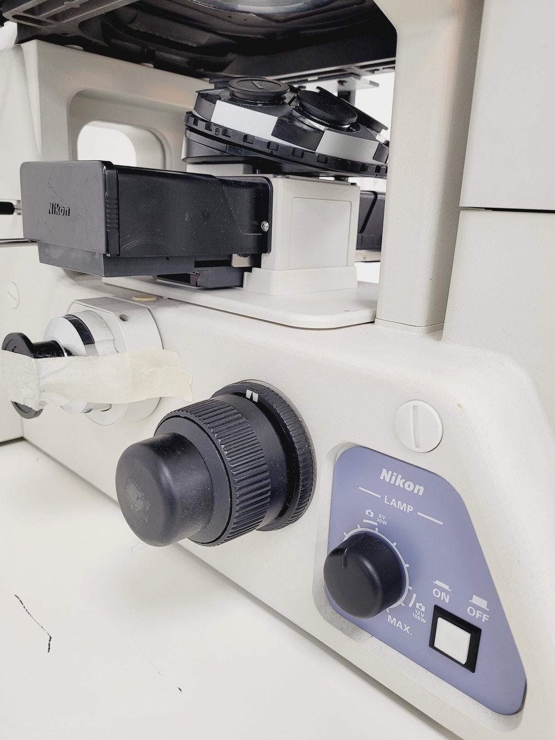 Image of Nikon Eclipse TE300 Inverted Fluorescence Microscope System Lab Spares/Repairs