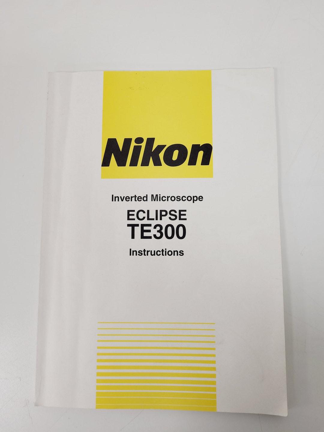 Image of Nikon Eclipse TE300 Inverted Fluorescence Microscope System Lab Spares/Repairs