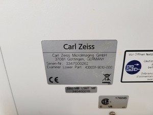 Thumbnail image of Zeiss Axio Examiner.Z1 Fluorescence Motorised Microscope LSM 7 FaultyMP Imaging