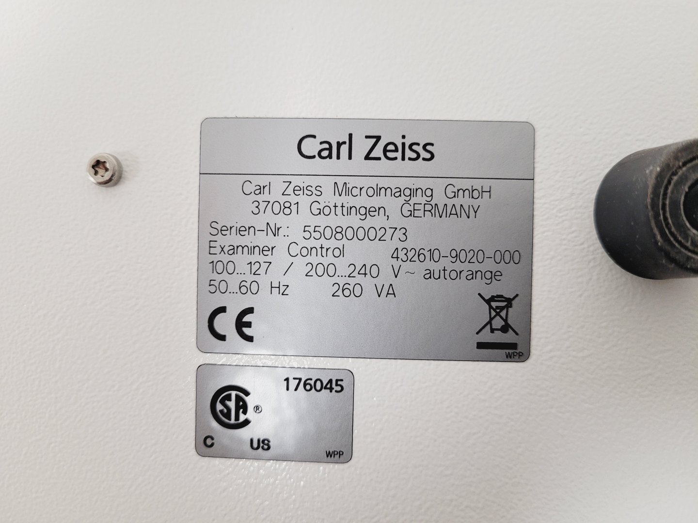 Image of Zeiss Axio Examiner.Z1 Fluorescence Motorised Microscope LSM 7 FaultyMP Imaging