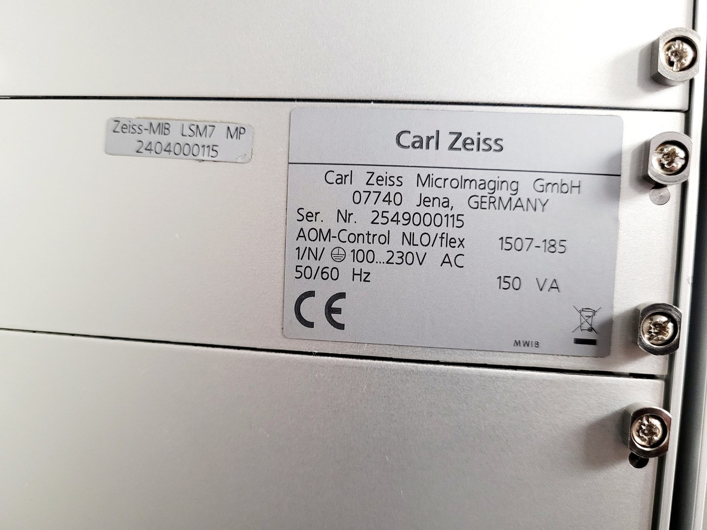 Image of Zeiss Axio Examiner.Z1 Fluorescence Motorised Microscope LSM 7 FaultyMP Imaging