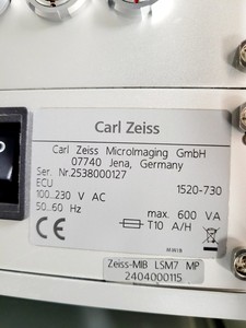 Thumbnail image of Zeiss Axio Examiner.Z1 Fluorescence Motorised Microscope LSM 7 FaultyMP Imaging