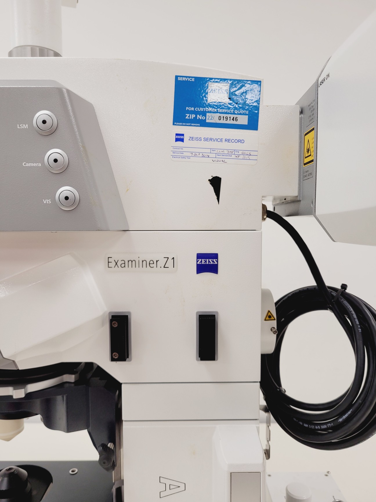 Image of Zeiss Axio Examiner.Z1 Fluorescence Motorised Microscope LSM 7 FaultyMP Imaging