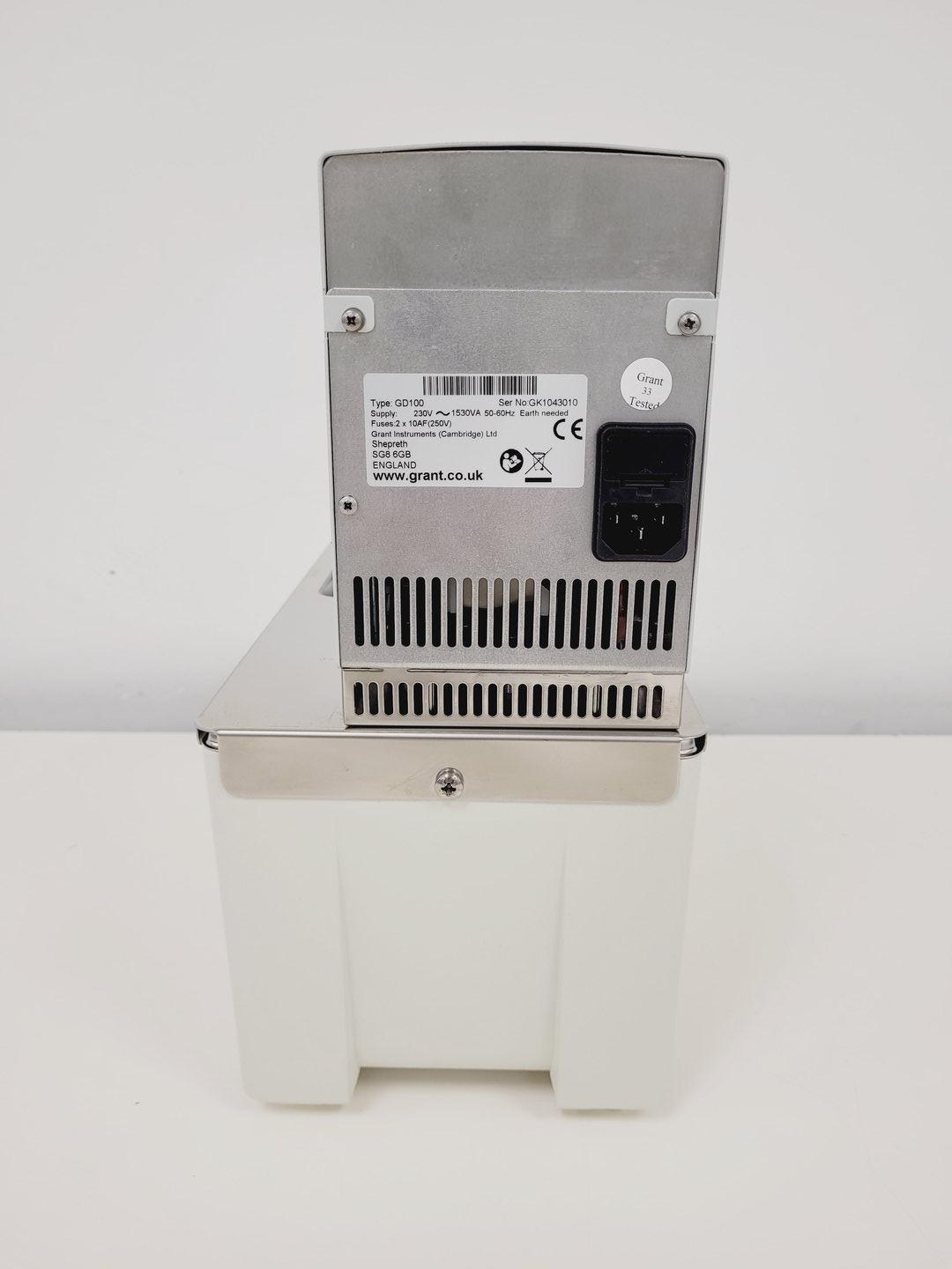 Image of Grant GD100 Series Stirred Water Bath Lab