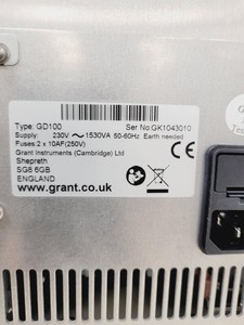 Thumbnail image of Grant GD100 Series Stirred Water Bath Lab