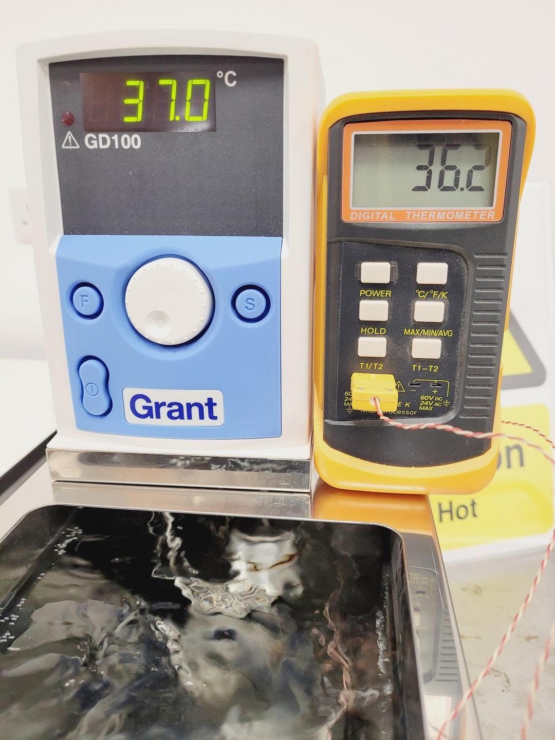 Image of Grant GD100 Series Stirred Water Bath Lab