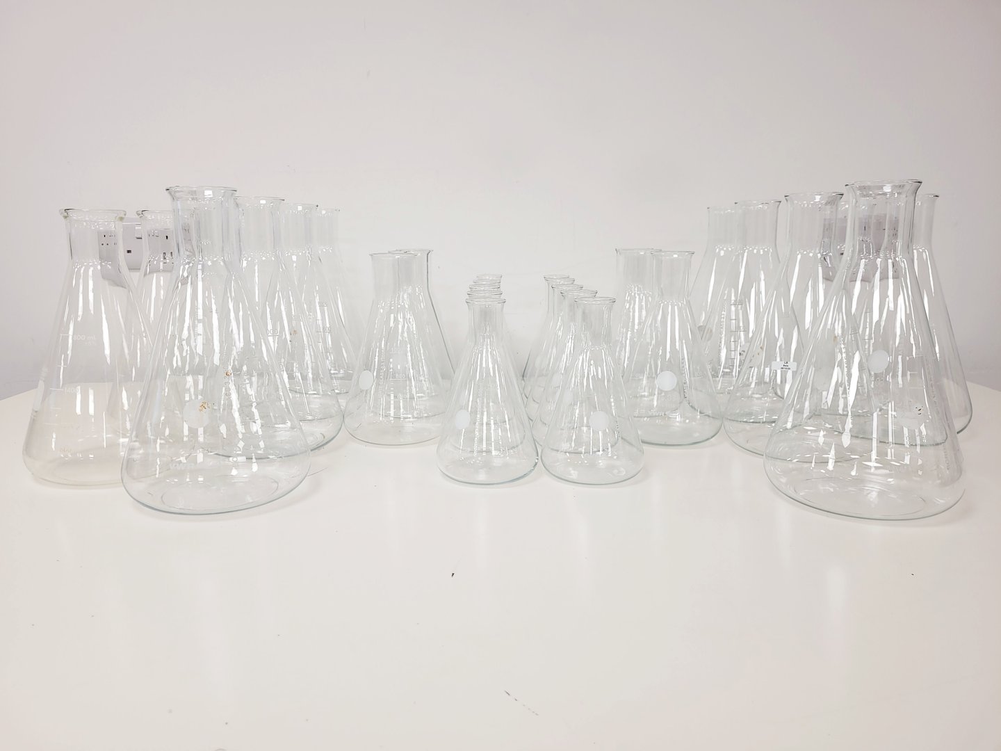 Image of Mixed Lot of Laboratory Bottles - Schott Duran - Fisherbrand - VWR Lab