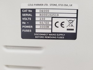 Thumbnail image of Cole-Parmer Stuart D4000 Distinction Water Still Lab