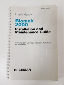 Thumbnail image of Beckman Coulter Biomek 2000 Laboratory Automation Workstation Lab