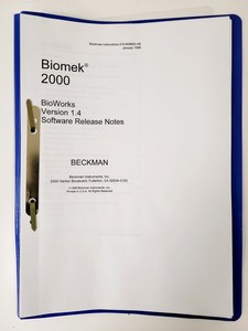 Thumbnail image of Beckman Coulter Biomek 2000 Laboratory Automation Workstation Lab