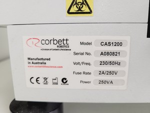 Thumbnail image of Corbett  CAS1200 Automated PCR Setup Robotic Precision Liquid Handling System