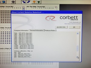 Thumbnail image of Corbett  CAS1200 Automated PCR Setup Robotic Precision Liquid Handling System 