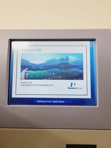 Thumbnail image of Perkin Elmer AAnalyst 200 Atomic Absorption Spectrometer Lab